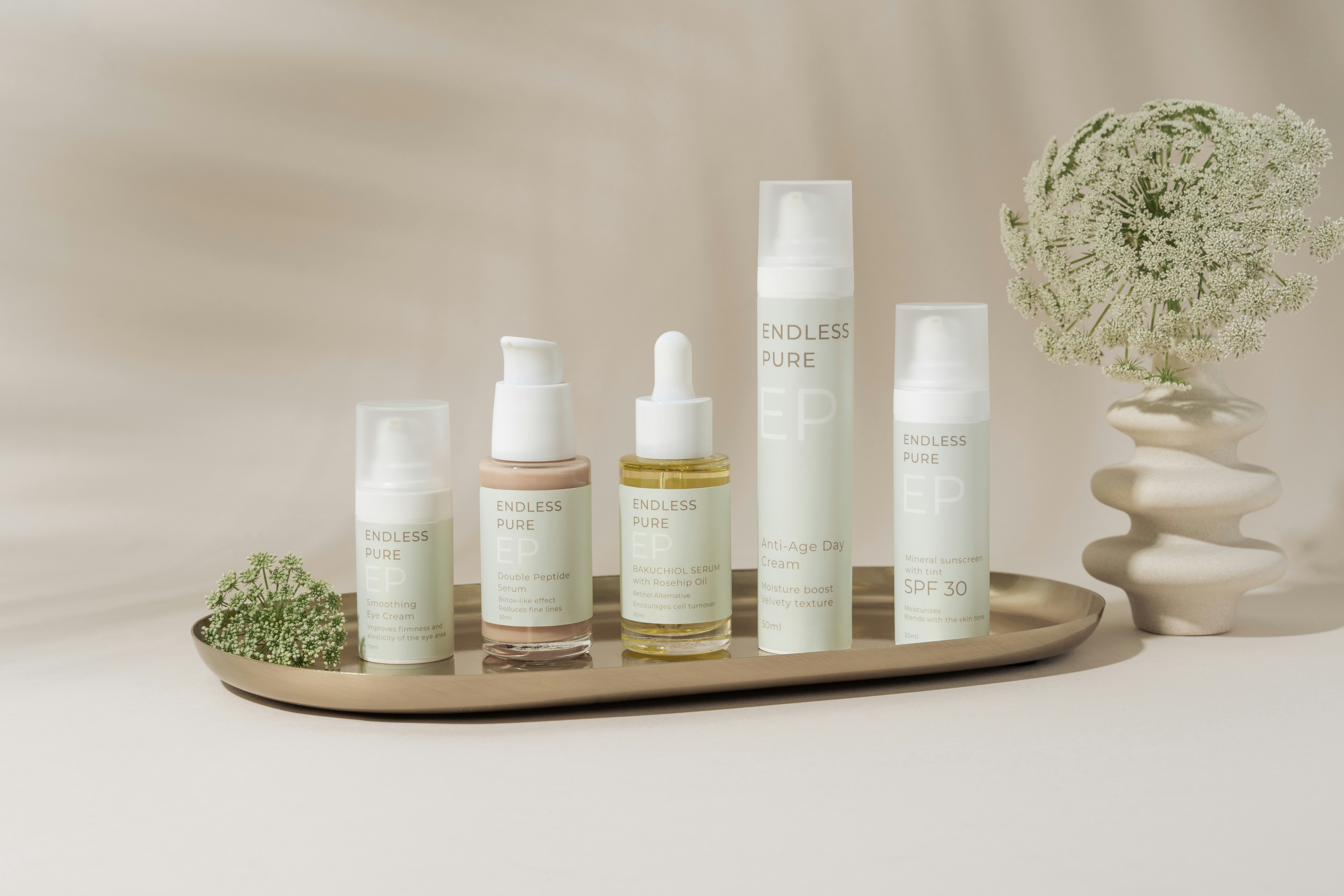 Colección de productos naturales Sooth